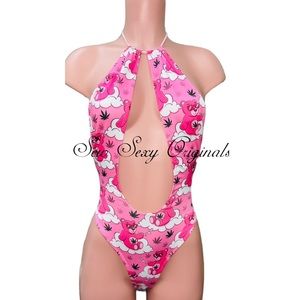 New! Stoner Bear Bodysuit Festival Rave